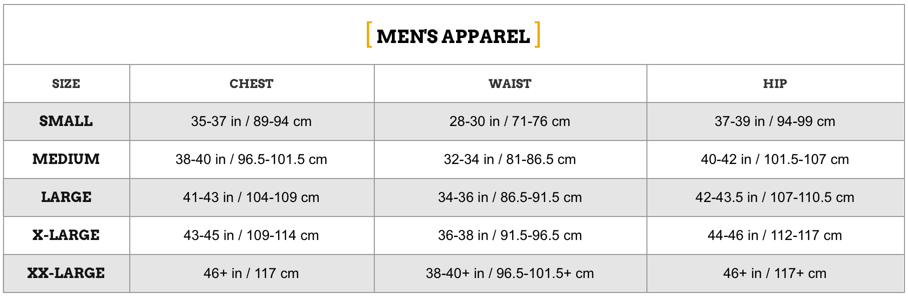 Zoot Wetsuit Size Chart