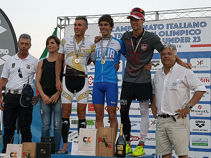 podium hommes U23